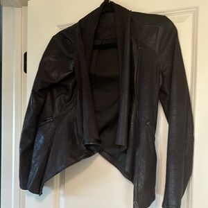 Women's Black Leather Jacket